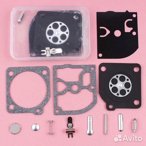 Ремкомплект для карбюратора бензопилы и триммера