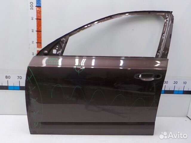 Дверь передняя левая на Skoda Octavia