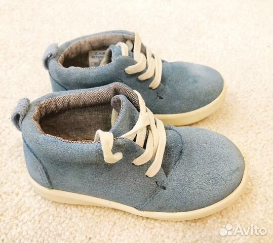 Замшевые ботинки zara 23р Замшевые ботинки zara 23р