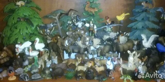 Schleich (Шляйх) Животные средней полосы России