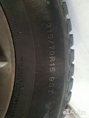215/70 R15 98Т зима с дисками(литые)