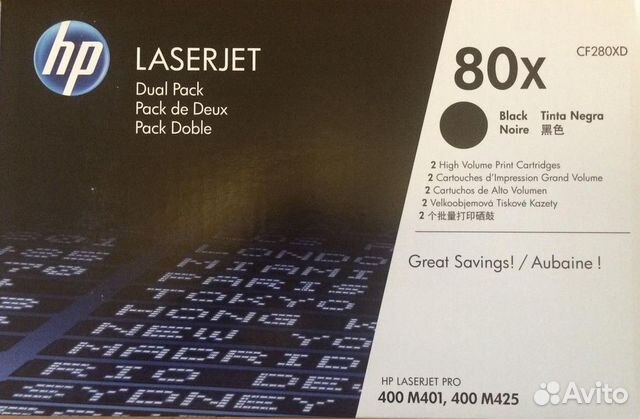Картриджи HP CF280XD