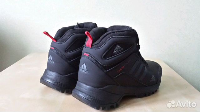 Кроссовки Adidas Climaproof Black, нат.шерсть