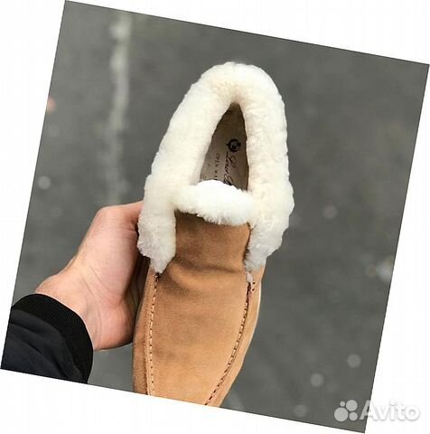 Лоферы зимние Loro Piana