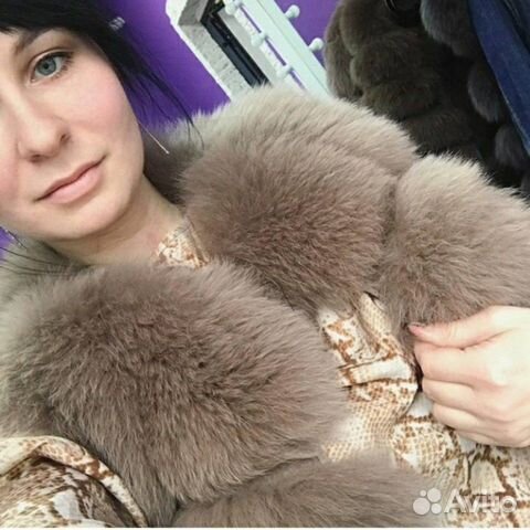 Жилет (натуральный песец)