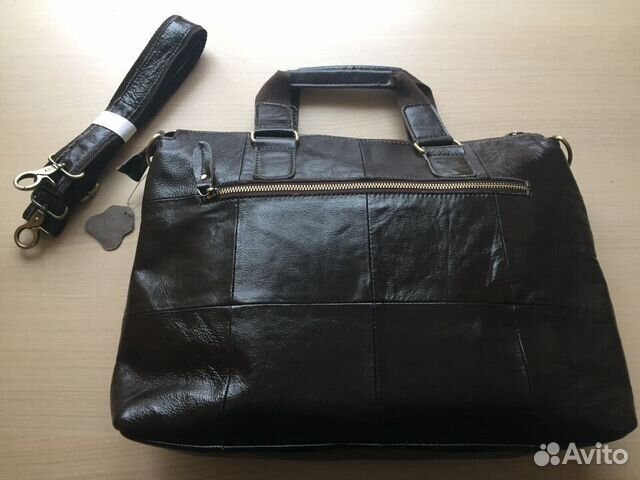 Новая кожаная мужская сумка Новая кожаная мужская сумка