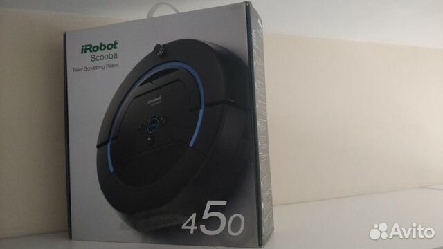 Моющий робот пылесос iRobot Scooba 450 Моющий робот пылесос iRobot Scooba 450
