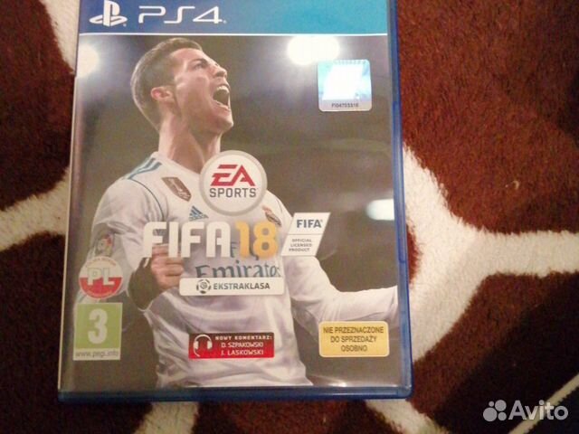 Игры fifa 19 И fifa 18 (коробка от 19 потерялась)