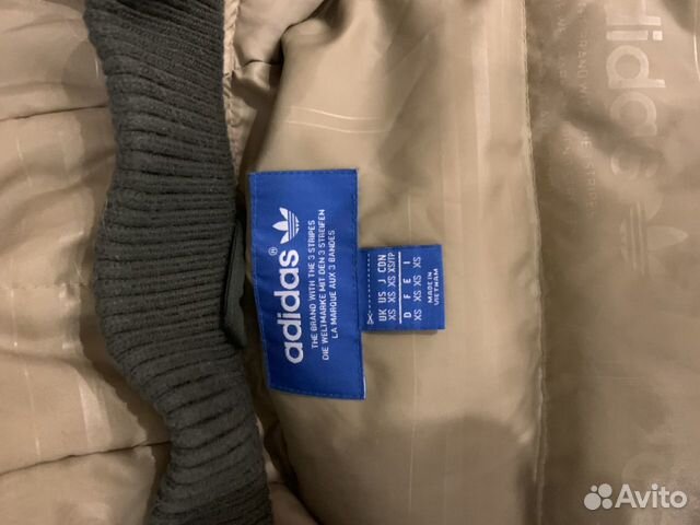 Куртка (пуховик) adidas xs
