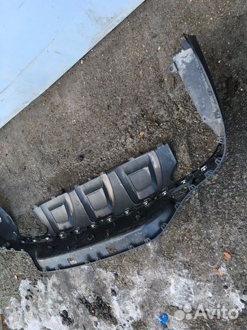 Юбка заднего бампера Mercedes glc c253 c 253 с15г Юбка заднего бампера Mercedes glc c253 c 253 с15г