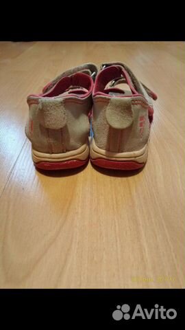 Сандалии детские adidas р 2414,5-15см нат.кожа