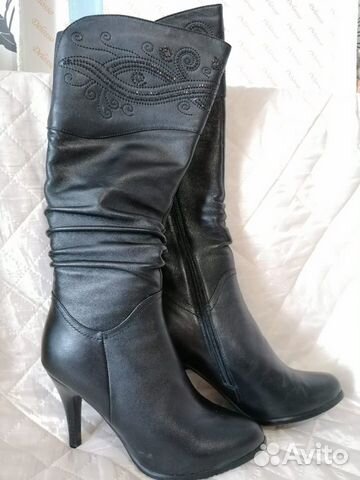 Сапоги зимние на каблуке Сапоги зимние на каблуке