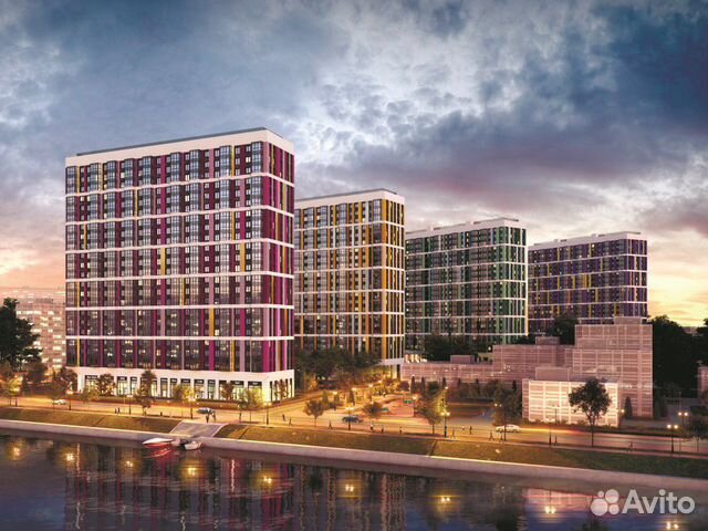 1-к квартира, 43.6 м², 15/22 эт.