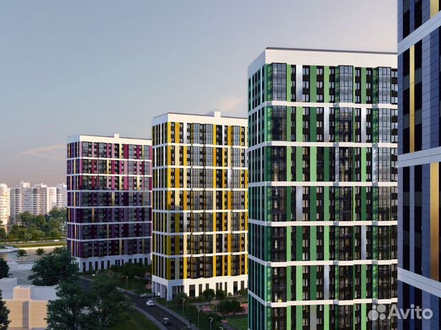 2-к квартира, 54.5 м², 21/22 эт.