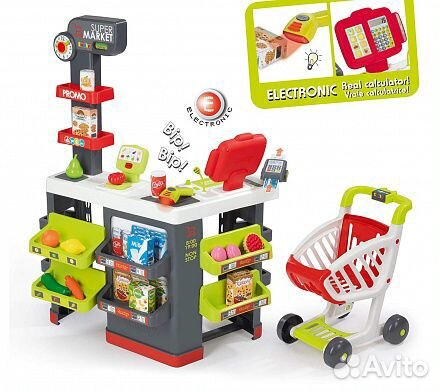 Smoby supermarket 350213 магазин смоби Smoby supermarket 350213 магазин смоби