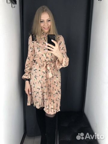 Платье шифоновое
