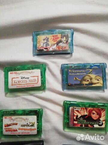 Картриджи на game boy