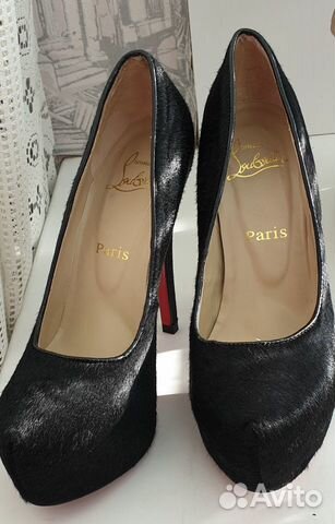 Christian Louboutin Daffodil Pony Astrakan Christian Louboutin Daffodil Pony Astrakan