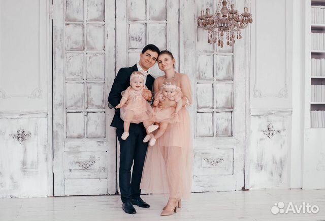 Платье для девочки/ Family look/ Платье для двойни Платье для девочки/ Family look/ Платье для двойни