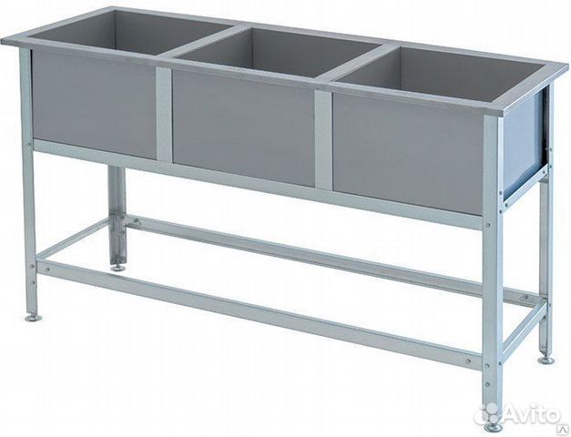 Ванна моечная 3-х секционная Ванна моечная 3-х секционная