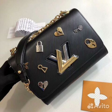 Новая женская сумка Louis Vuitton Twist черная Новая женская сумка Louis Vuitton Twist черная