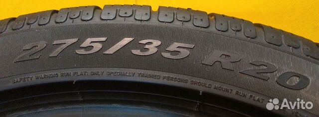 275 35 R20 Pirelli Sottozero зимняя шина runflat 275 35 R20 Pirelli Sottozero зимняя шина runflat
