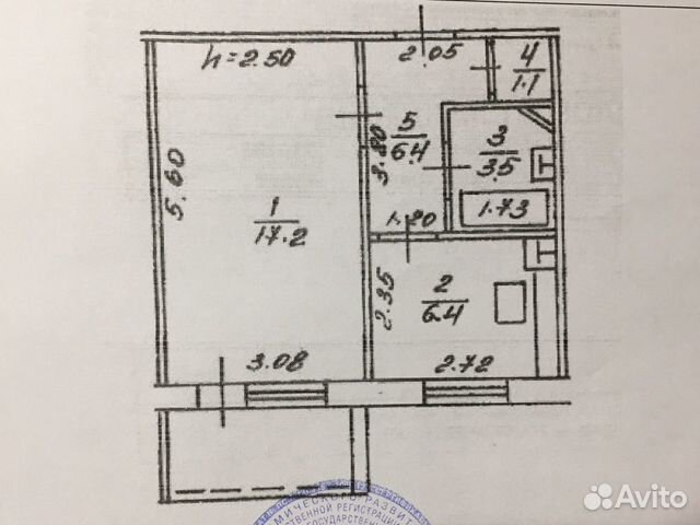 1-к квартира, 34.6 м², 8/9 эт.