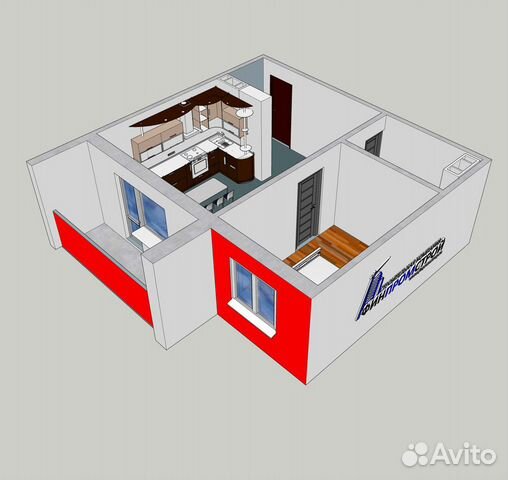 2-к квартира, 40.8 м², 7/10 эт.