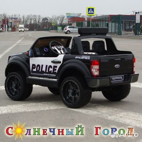 Детский электромобиль Ford Raptor Police Детский электромобиль Ford Raptor Police