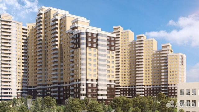 1-к квартира, 40.1 м², 22/25 эт.