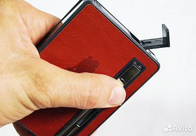 Портсигар с USB-зажигалкой спиральной