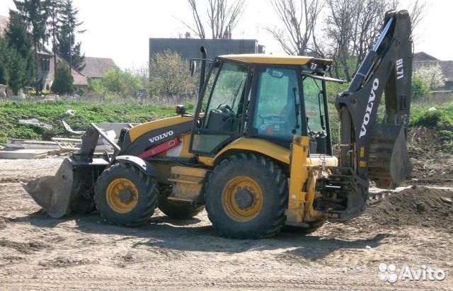 Аренда, услуги экскаватора погрузчика JCB, петушка