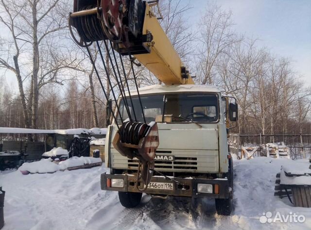 Автокран Камаз кс 55713-1