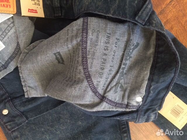 Джинсы Levis 512 32x32