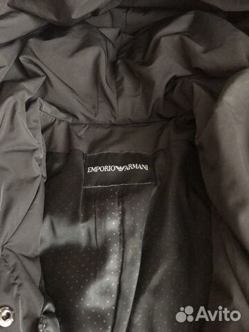 Куртка пальто Emporio Armani демисезонное Куртка пальто Emporio Armani демисезонное