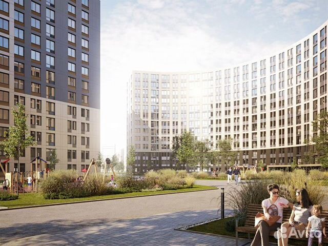 1-к квартира, 46.3 м², 9/13 эт.