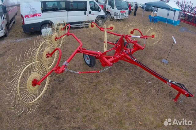 Грабли ворошилки гвв-6М прицепные мтз