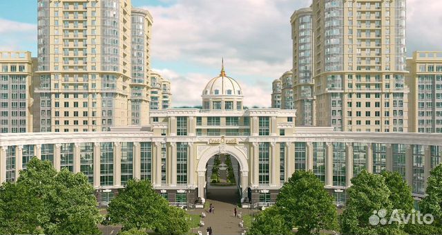 1-к квартира, 61.6 м², 6/24 эт. 1-к квартира, 61.6 м², 6/24 эт.