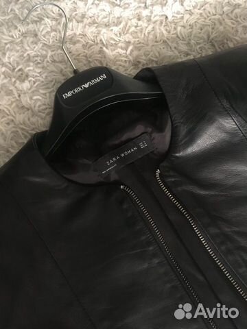Куртка кожаная Zara Куртка кожаная Zara