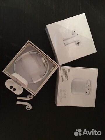 Наушники беспроводные Apple AirPods 2 новые Наушники беспроводные Apple AirPods 2 новые