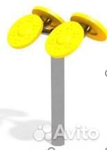 Уличный тренажер из нержавейки