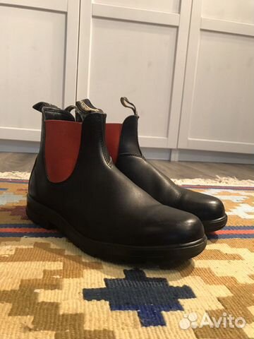 Ботинки Челси Blundstone 10,5(508 Black/Red)