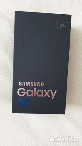 Коробка от SAMSUNG Galaxy S7
