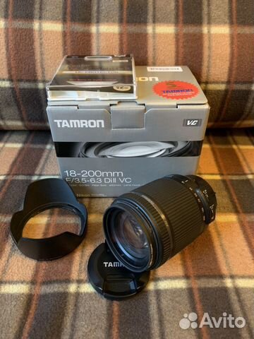 Tamron AF 18-200mm f/3.5-6.3 Nikon F (новый)