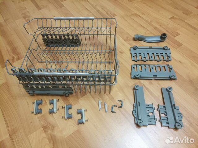 Корзина и комплектующие пмм Zanussi Electrolux б/у