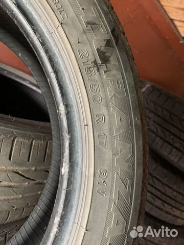 215 50 17 Летние шины Bridgestone turanza