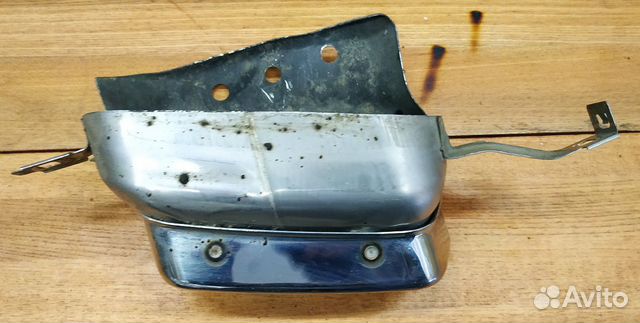 Насадка глушителя хром левая BMW 7 кузов F01 / F02