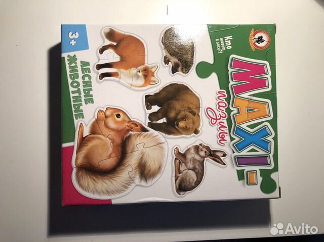 Макси пазлы и карточки Домана