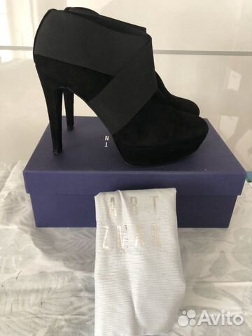 Stuart weitzman ботильоны замшевые