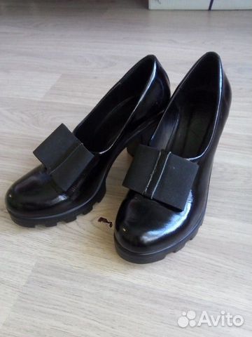Новые туфли натуральная кожа лак Терволина